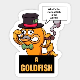 What’s The Richest Fish In The World? Sticker